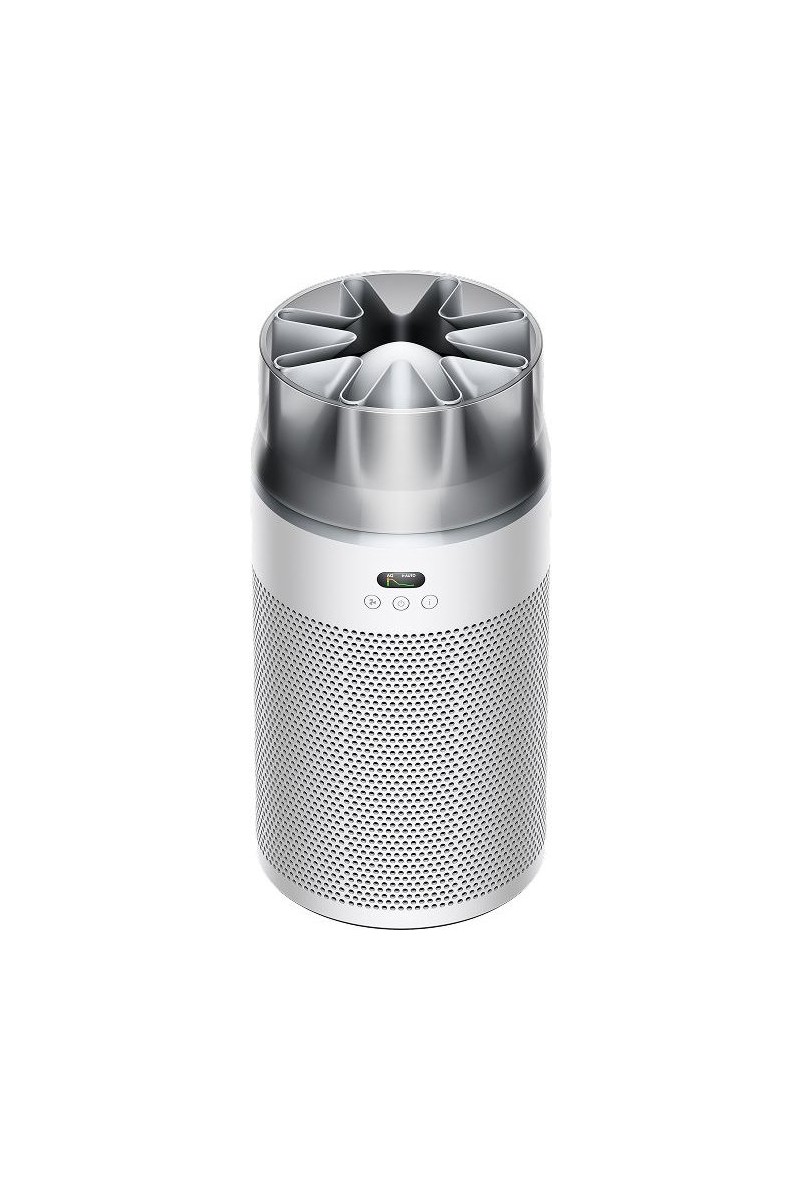 Dyson HushJet™ Kompakt Hava Temizleyici, 100 m2’ye Kadar Etkili, Fısıltı Kadar Sessiz, Elektrostatik ve Aktif Karbon Filtre (Beyaz/Gümüş)