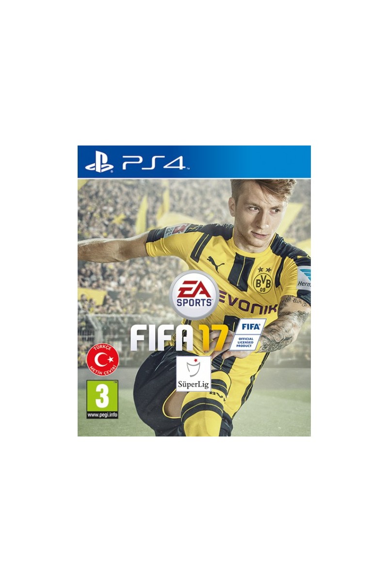 EA Sports FIFA 17 PS4 Oyun Gerçekçi Grafikler ve Çoklu Oyuncu Modu ile Futbolseverler için