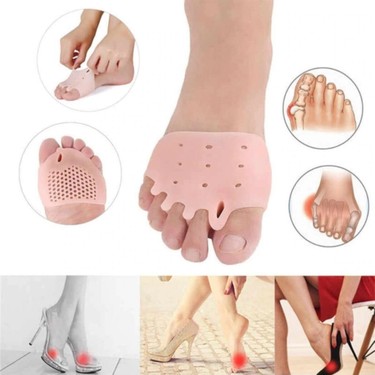 ‎Ecoform Ecoform Silikon Ayak 5 Parmak Ayırıcı Koruyucu Ayak Gömleği Geçmeli 1 Çift — 2. ürün görseli