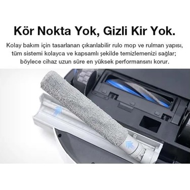 Ecovacs ECOVACS DEEBOT T90 PRO Omni Robot Süpürge ve Paspas, 30.000 Pa Emiş Gücü, Hızlı Şarj , TruEdge — 2. ürün görseli