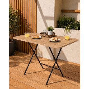 Ecowood Ecowood Katlanır Masa 60X90 cm – Yemek Masası|balkon fiyatı ve görseli