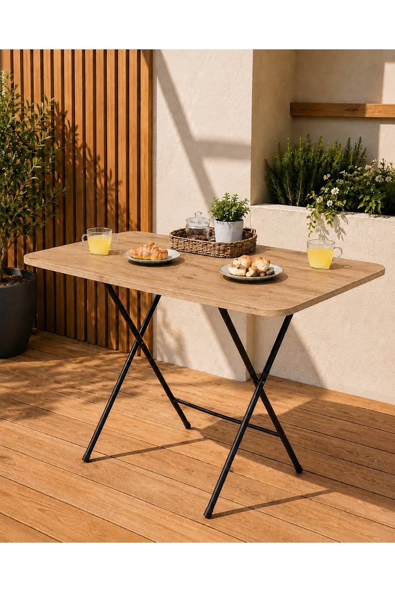 Ecowood Ecowood Katlanır Masa 60X90 cm – Yemek Masası|balkon — 5. ürün görseli