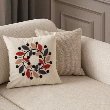 Edsy Home Edsy Home Drog Köşe Koltuk Takımı Bukle Kumaş Krem 240x150 cm Orta Sert Yatak — 4. ürün görseli