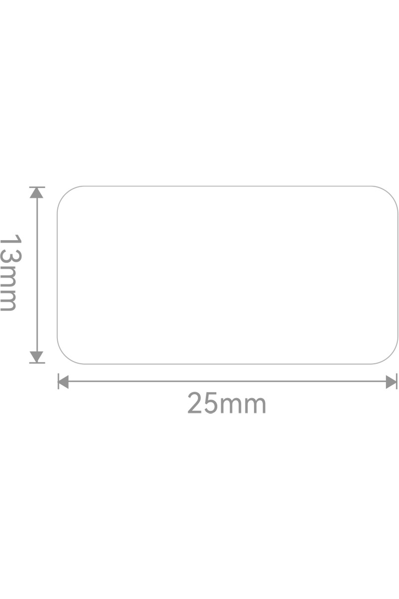 Egecen Egecen Nıımbot EW25 Etiket 25MM x 13MM Low Temperature (-80°c) 390 Etiket/rulo (M2)(1923) - EC001Z-55TTW — 2. ürün görseli