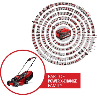 Einhell Einhell GE-CM 18/30 Li (1x3,0 Ah), Akülü Çim Biçme Makinesi - — 2. ürün görseli