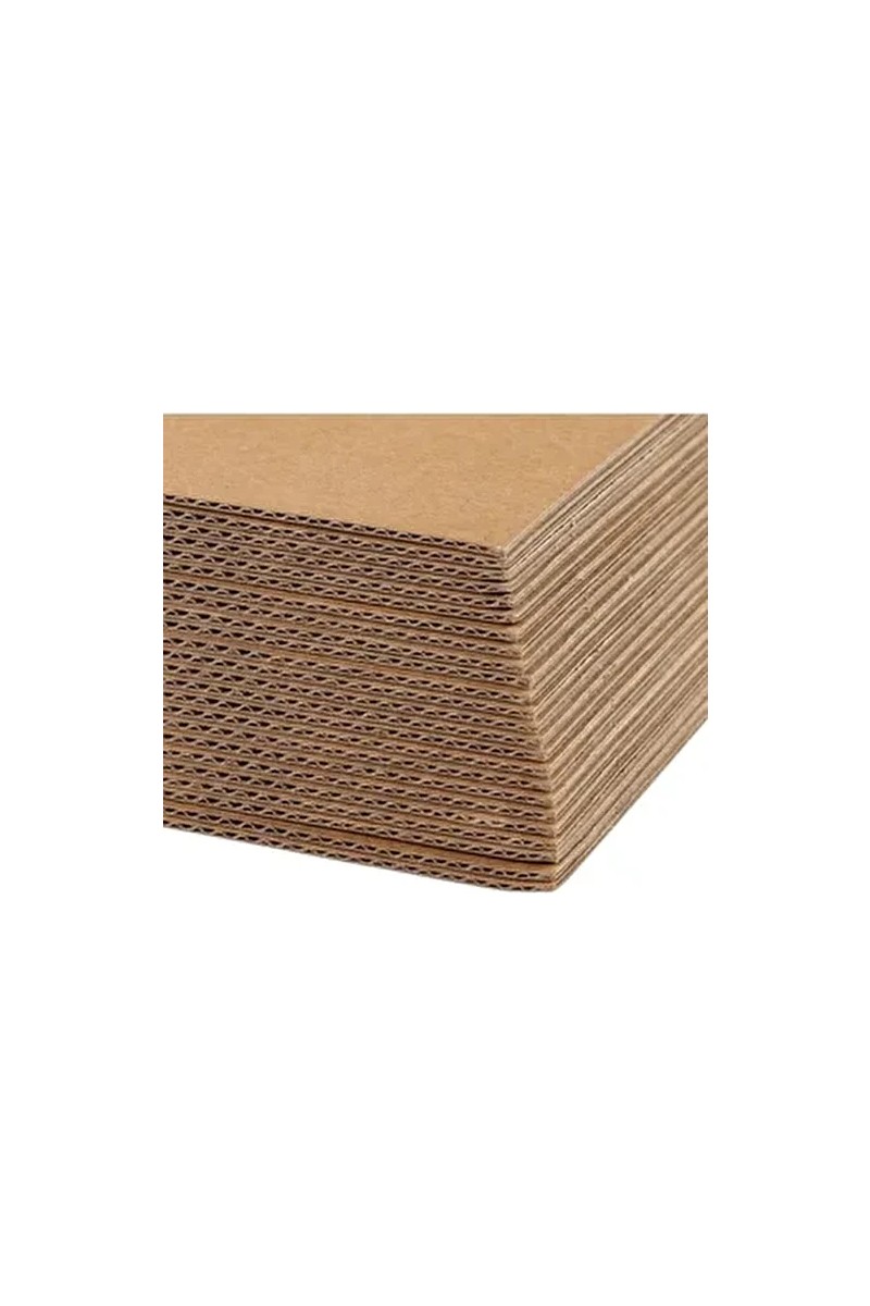 Empa 100X70cm 3mm Oluklu Mukavva Karton 10lu Paket - Oluklu Karton - Proje Kartonu