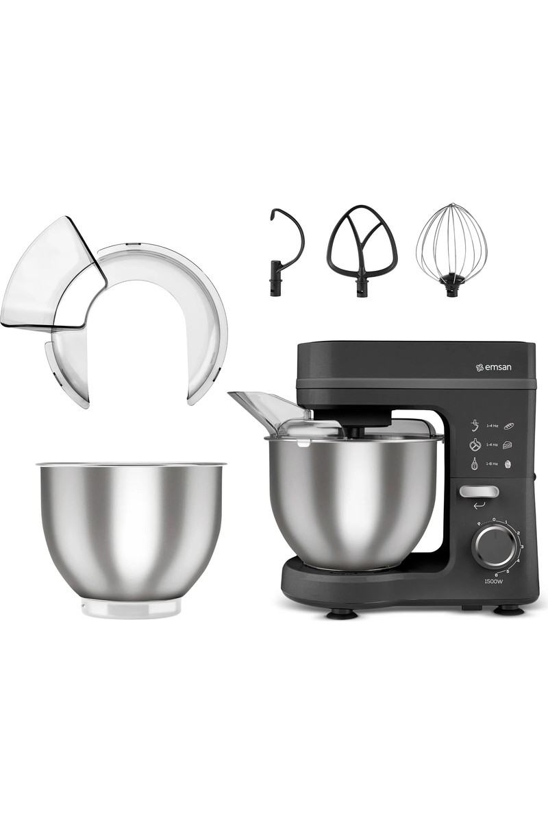 Emsan Emsan Maestrochef Stella Hamur Yoğurma Makinesi Space Gray 1500W — 6. ürün görseli