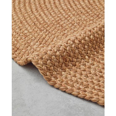 English Home English Home Juliet Yuvarlak Jüt Kilim 90 cm Natural Şık Tasarım ve Modern Desen ile Dekoratif — 2. ürün görseli