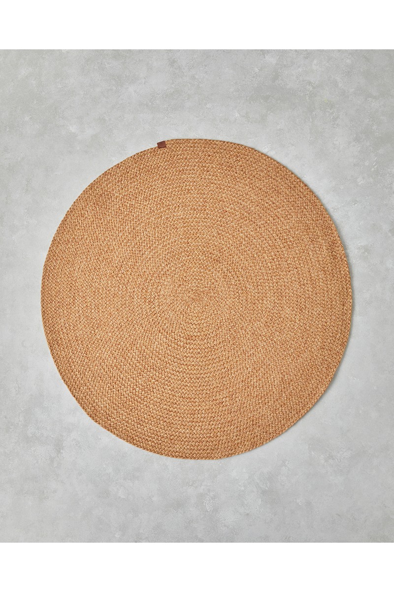 English Home English Home Juliet Yuvarlak Jüt Kilim 90 cm Natural Şık Tasarım ve Modern Desen ile Dekoratif — 4. ürün görseli