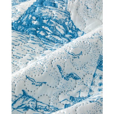 English Home English Home Seaside Serenity Tek Kişilik Çok Amaçlı Örtü 160x220 cm — 6. ürün görseli