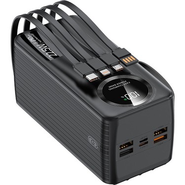Enshall Enshall 60.000 Mah 22.5W Hızlı Şarj Destekli Dahili Kablolu Taşınabilir  Batarya — 2. ürün görseli