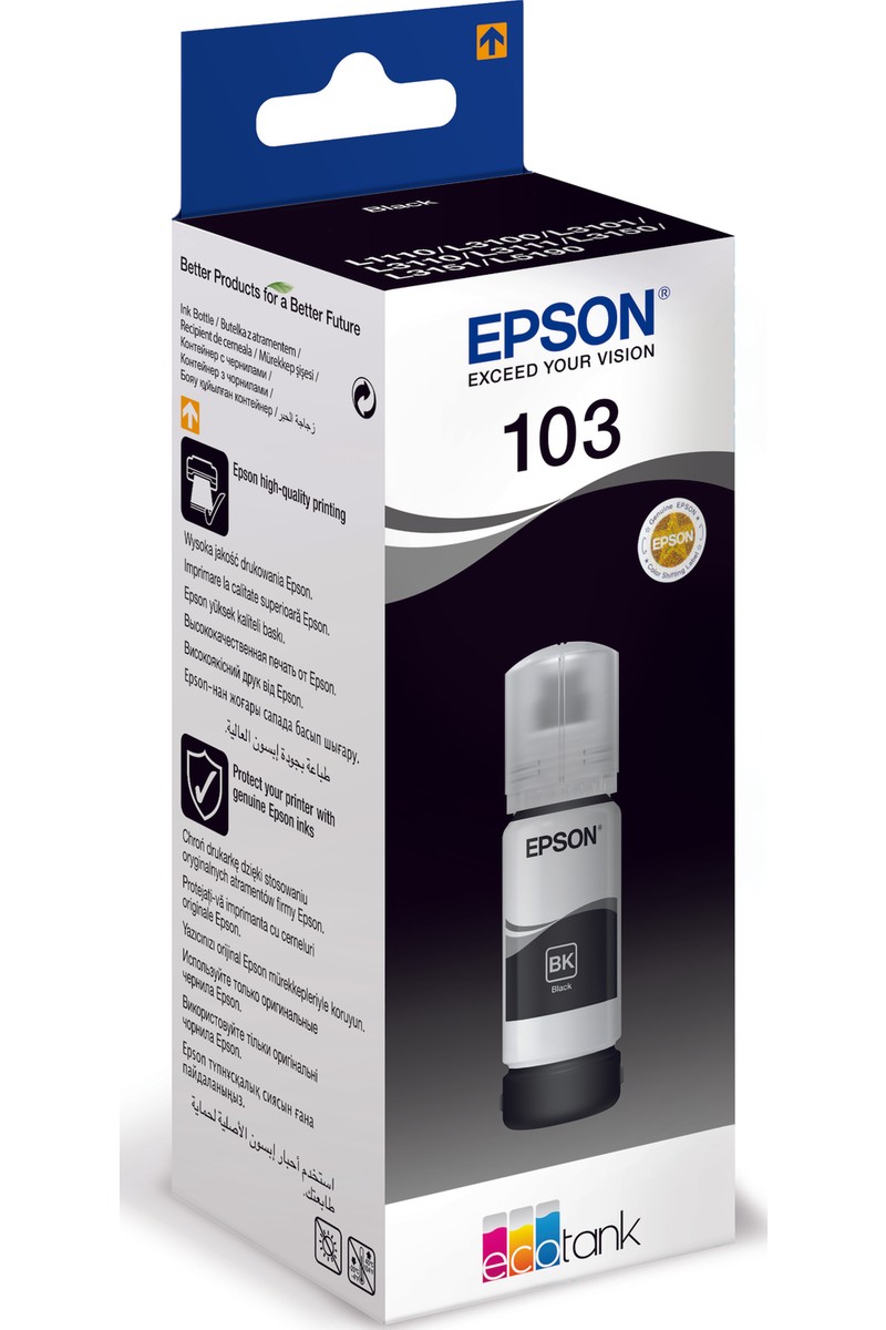Epson Epson 103 EcoTank  65 Ml Siyah ( Black ) Mürekkep Kartuş — 2. ürün görseli