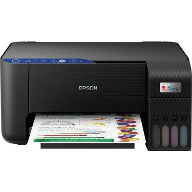 Epson Epson Ecotank L3252 Renkli Tanklı Yazıcı Baskı-Tarama- Kopya - ( Usb, Wifi, Wi-Fi Direct fiyatı ve görseli