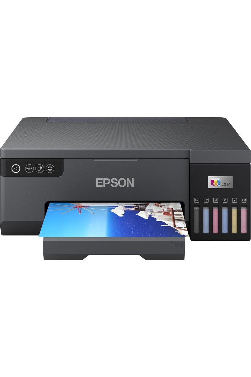 Epson L8050 Meaf Mono Renkli Mürekkep Tanklı Fotoğraf Yazıcı (6 Renk)