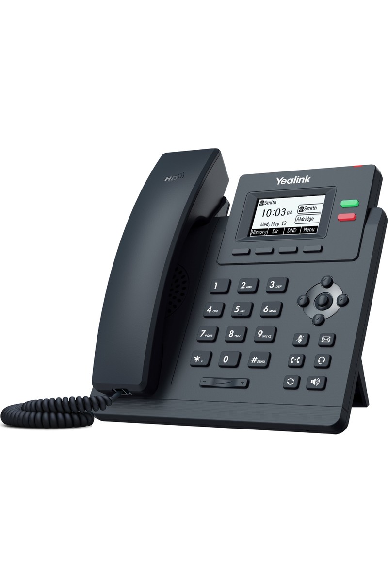 Ergün Collection Yealınk SIP-T31G, Masaüstü, Kablolu Ip Telefon, Siyah, 2.3&amp;quot; Siyah Beyaz Ekran, 2xgigabit Ethernet Portu, Poe Destekli