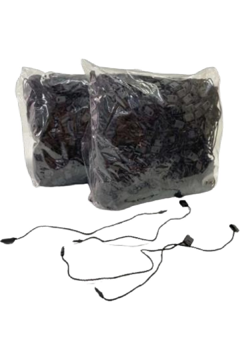 ERKAN ERKAN Siyah Renk Kilitli Etiket İpi 5 Paket (5.000 Adet) 16 cm Ölçülerle Etiket Makinesi İçin — 2. ürün görseli