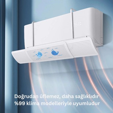 Eta Shop Etashop Ayarlanabilir Delikli Klima Hava Yönlendirici Universal Split Klima Rüzgar Perdesi, Klima — 4. ürün görseli