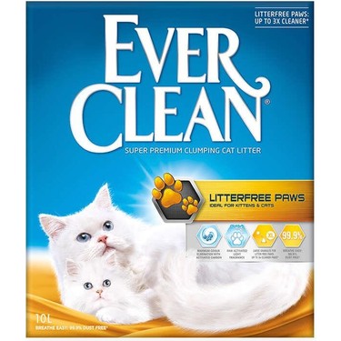 ‎Ever Clean ‎Ever Clean Ever Clean 10lt Topaklanan Kedi Kumu Aloe Vera Kokulu Patilere Yapışmayan fiyatı ve görseli