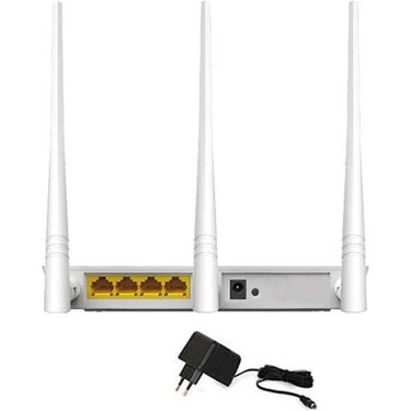 Everest Everest EWR-F303 300Mbps 2.4GHz 3x 5dBi Anten 1x WAN 3x LAN Repeater+AP+WISP Destekli Wireless — 3. ürün görseli