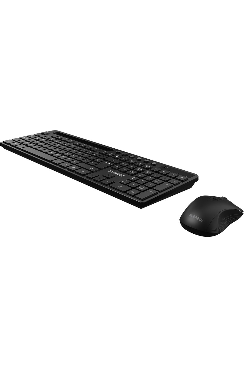 Everest Everest KM-730 Siyah Kablosuz Q Multimedia Klavye + Mouse Set — 3. ürün görseli