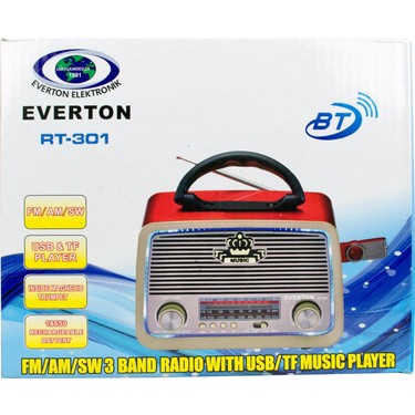 Everton Everton honey Rt-301 Nostalji Bluetooth Şarjlı Radyo Usb Sd Mp3 — 2. ürün görseli