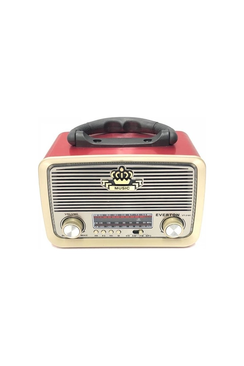 Everton Everton honey Rt-301 Nostalji Bluetooth Şarjlı Radyo Usb Sd Mp3 — 6. ürün görseli