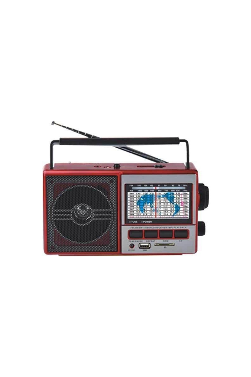 Everton Rt-41U Şarjlı 10 Band Dünya Radyosu Rt-41U USB SD MP3 Player Özellikleri ile Güçlü Ses