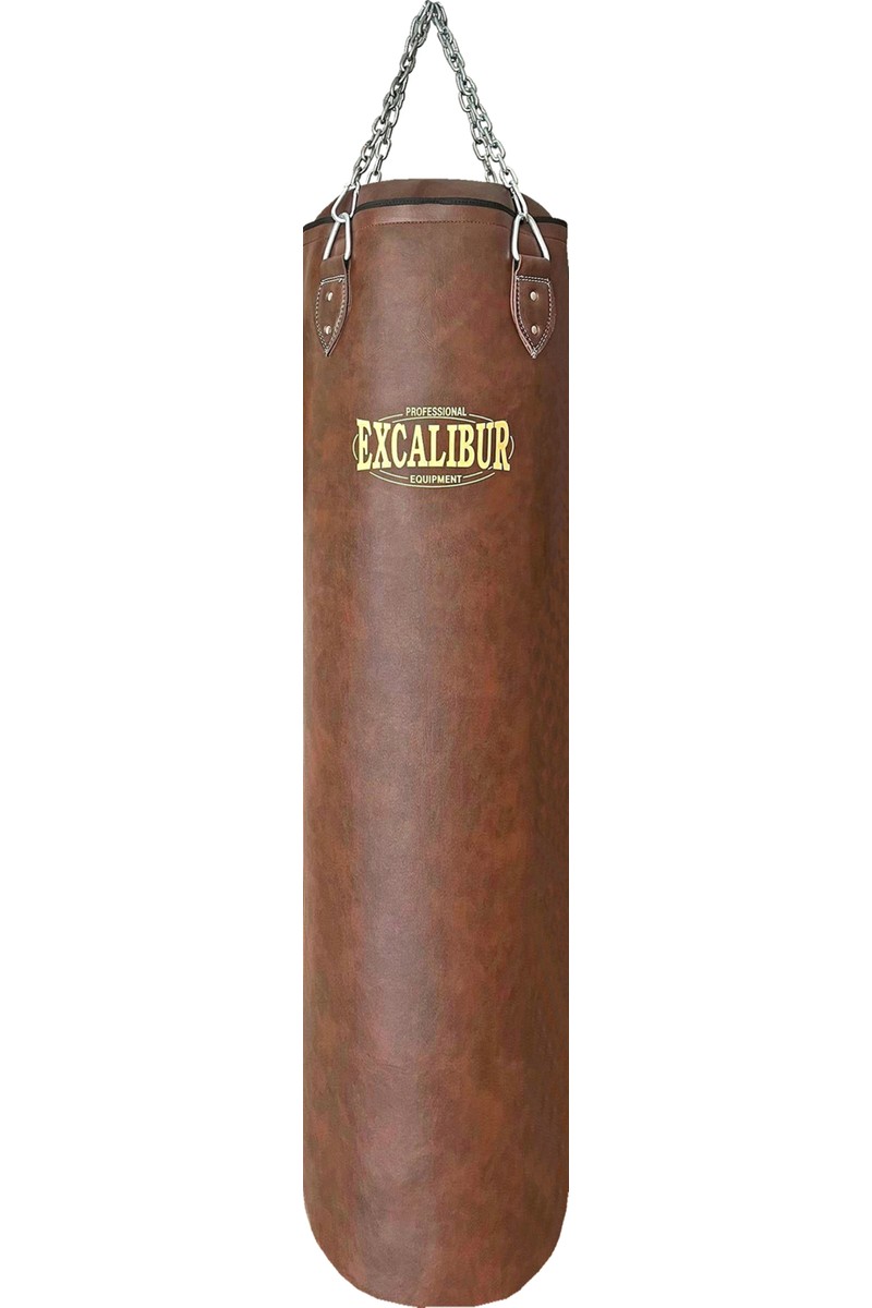 Excalibur Klasik Boks Kum Torbası 135 x 35 cm Kahve
