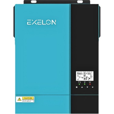 Exelon Exelon 48 V Volt 6200 W Watt 6.2 Kw Mppt Tam Sinus Akıllı Inverter 220 Volt Çevirici fiyatı ve görseli