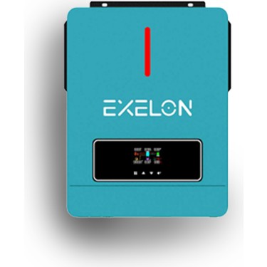 Exelon Exelon 48 V Volt 6200 W Watt 6.2 Kw Mppt Tam Sinus Akıllı Inverter 220 Volt Çevirici — 2. ürün görseli