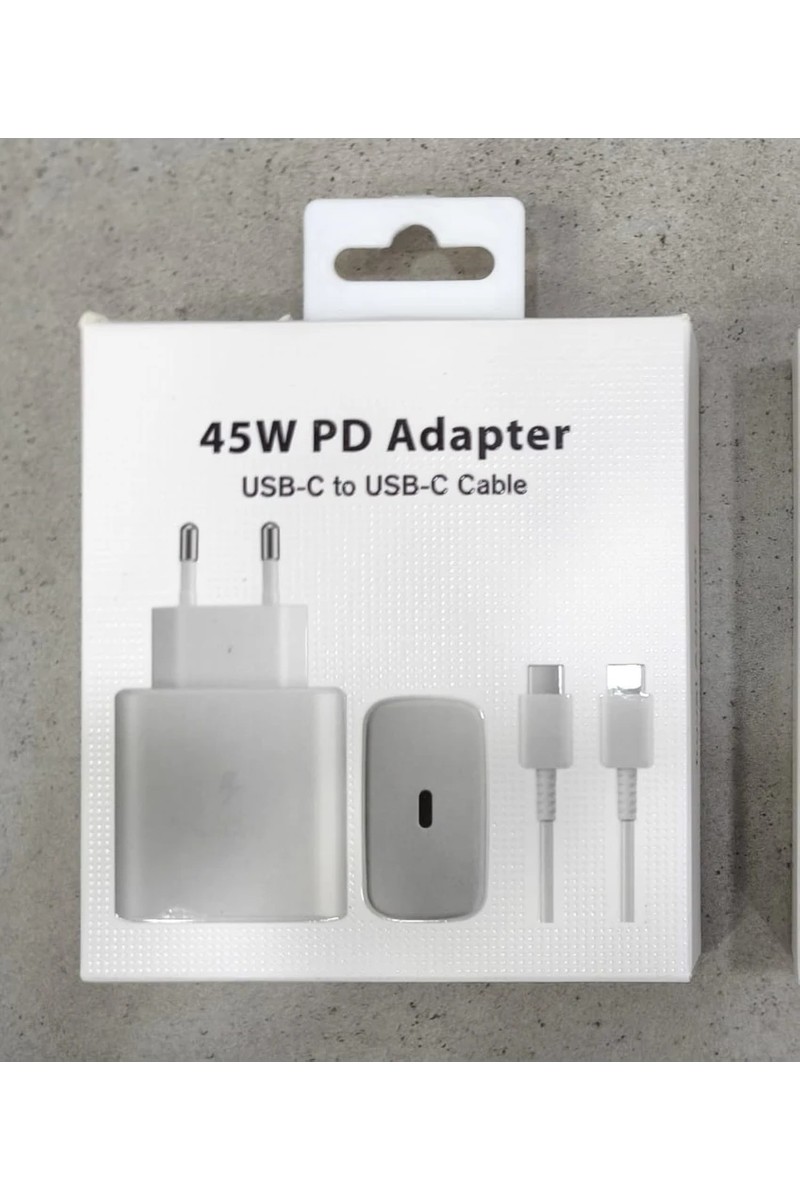 Exonix Exonix 45W (Watt) Samsung Uyumlu Süper Hızlı Şarj Uyumlu Başlık | Type-C To Type-C Kablo Set — 4. ürün görseli