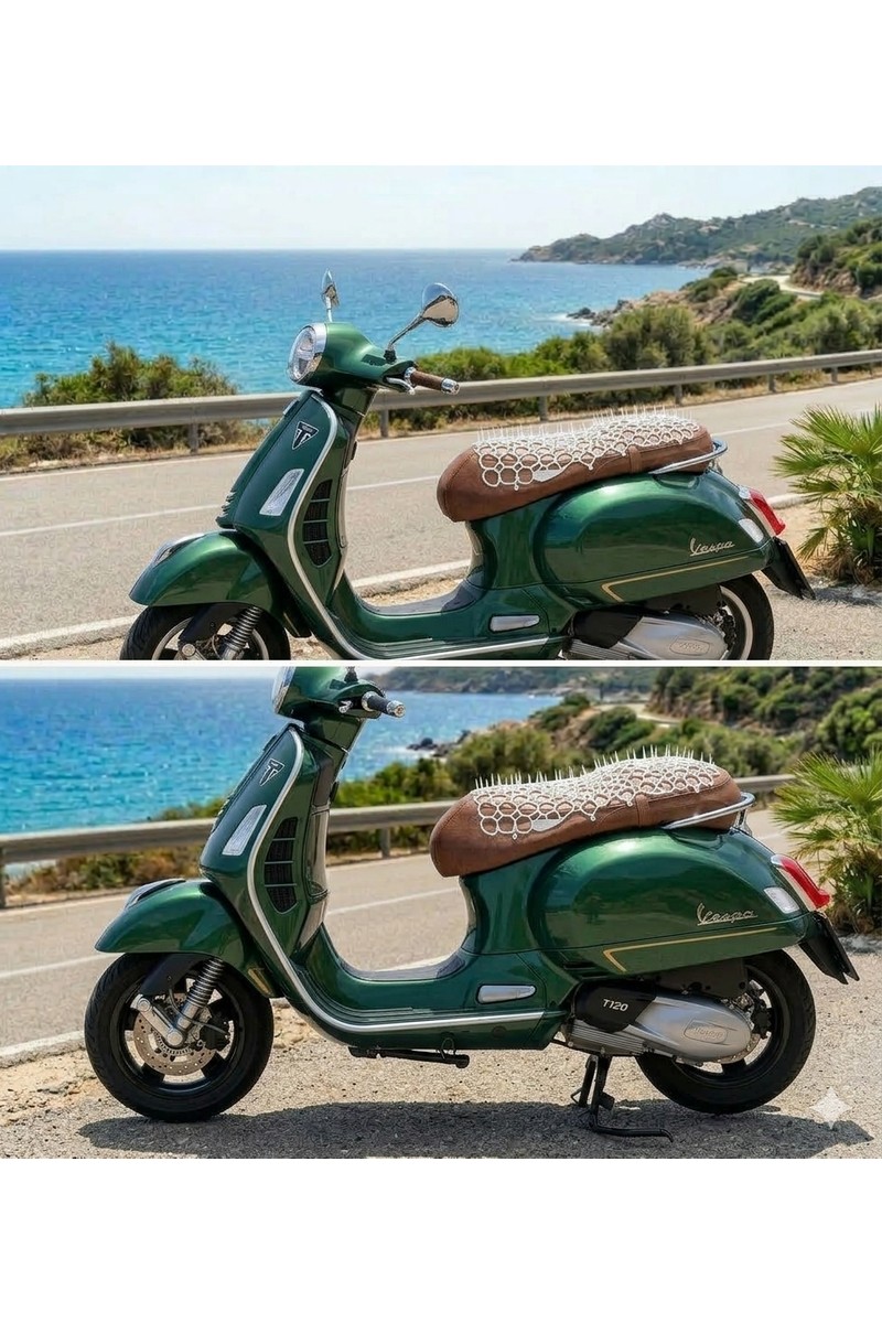 Expel Expel Beyaz 10 Parça Kedi Matı Kedi Yatırmaz Vitesli Motorlar ve Scooter Pcx, Nmax, Vespa Vb. Zararsız — 3. ürün görseli