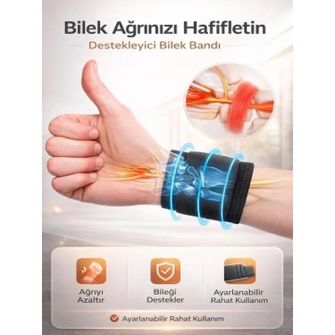 Ankaflex Express Medikal Ayarlanabilir Bilek Bandajı Ateli Spor Bandı Bilek Sargı Destekleme Burkulma — 2. ürün görseli