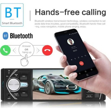 Alfaben EXVOL Oto Teyp 4.1 Inch Ekranlı+ Park Kamera USB Bluetooth — 2. ürün görseli