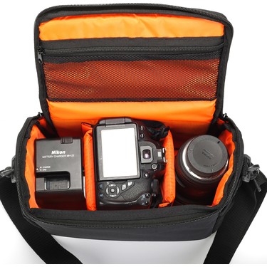 EYE Sony Eye Fotoğraf Çantası Büyük Kare 27x20x16 cm İki Pedli ve 3 Bölmeli Kullanışlı — 3. ürün görseli