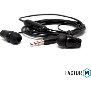 Factor-M Factor-M Fm­03 Kulakiçi Kablolu Kulaklık Siyah — 3. ürün görseli