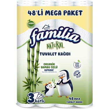 Familia Familia Natural Tuvalet Kağıdı 48 fiyatı ve görseli