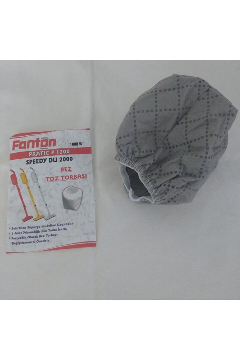 Fantom Dik Süpürge Torbası 10 Adet Bez Toz Torbası Pratik P1200 Modeli İçin Uygun