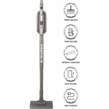 Fantom Fantom P1200 Pratic-s Toz Torbasız Elektrikli Dikey Süpürge fiyatı ve görseli
