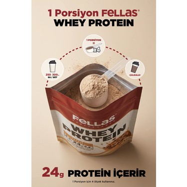 Fellas Fellas Whey Protein Tozu 2'li Deneme Paketi (175g x — 4. ürün görseli