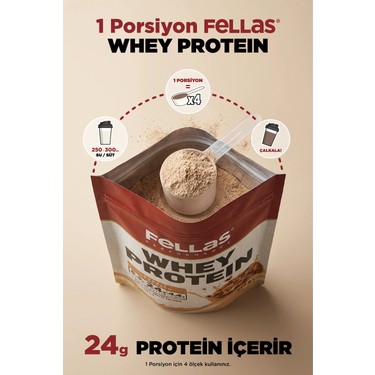 Fellas Fellas Whey Protein Tozu Kurabiye Aromalı (525 — 3. ürün görseli