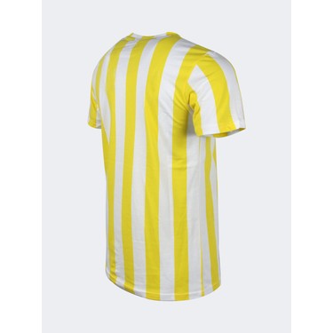 Fenerbahçe Fenerbahçe Erkek Çubuklu T-Shirt Sarı - Beyaz Renk M Beden ile Tarzınızı — 3. ürün görseli