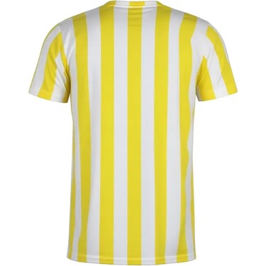 Fenerbahçe Fenerbahçe Erkek Çubuklu T-Shirt Sarı - Beyaz Renk M Beden ile Tarzınızı — 5. ürün görseli