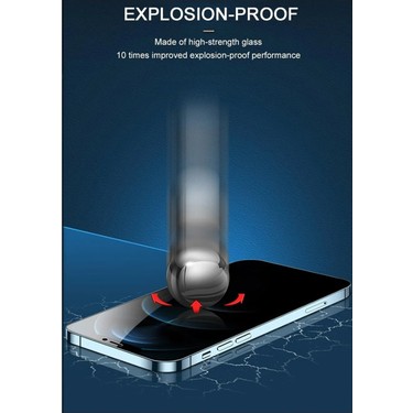 Fibaks iPhone 17 Uyumlu Antistatic Tam Kapatan Hayalet Tamperli Cam Ekran Koruyucu Kırılmaz — 2. ürün görseli