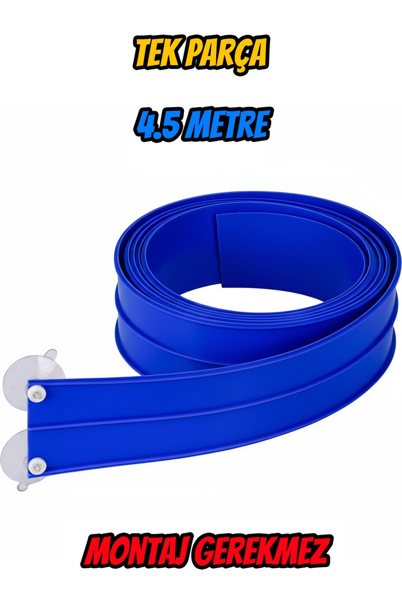 Flex Flex Track Yarış Pisti Vantuzlu 4.5 Metre 1:64 Ölçek Tüm Arabalara Uyumlu Mavi — 2. ürün görseli