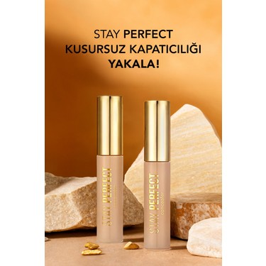 Flormar Stay Perfect Yüksek Pigmentli & Yarı Mat Bitişli Likit Kapatıcı (007 Light Beige) — 2. ürün görseli