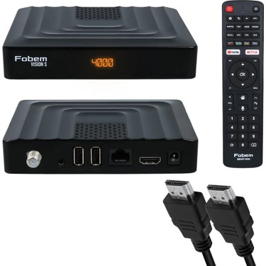 Fobem Fobem Vision S Hibrit Ses Komutlu Uydu Alıcılı Android 14 TV Box 4GB Ram 32GB Hafıza 1.5Ghz — 3. ürün görseli