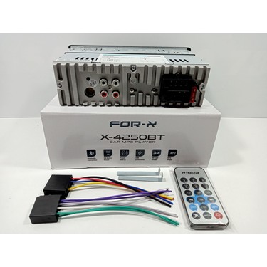 For-x For-x Teyp – For-X X-4250BT 4X60W Bluetoothlu Oto — 3. ürün görseli