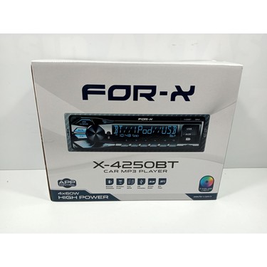 For-x For-x Teyp – For-X X-4250BT 4X60W Bluetoothlu Oto — 4. ürün görseli