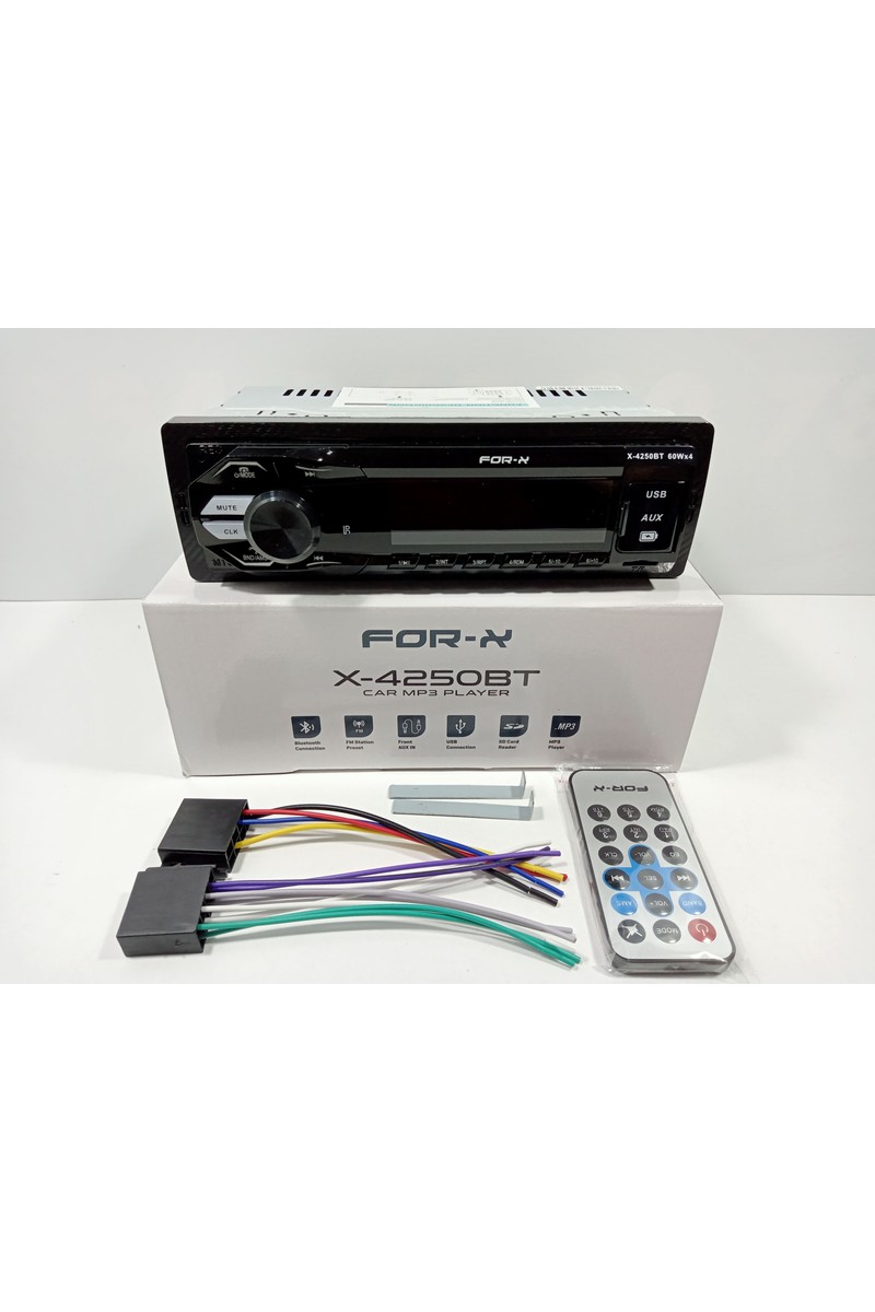 For-x For-x Teyp – For-X X-4250BT 4X60W Bluetoothlu Oto — 5. ürün görseli
